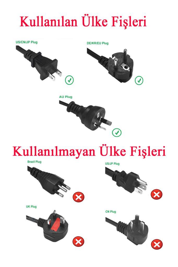 Amerikan - Türk Priz Çevirici Adaptör Amerikan - Türk Priz Çevirici Adaptör