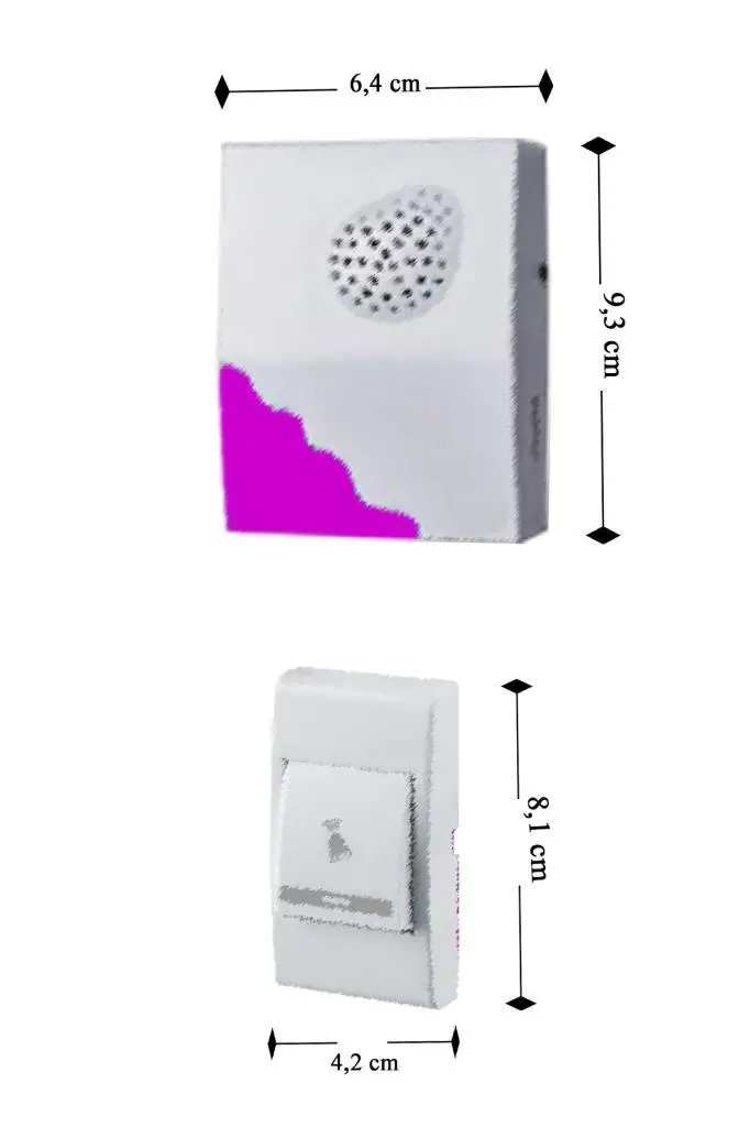 Şahnet Pilli Uzaktan Kumandalı Zil Seti - Kablosuz Kapı Zili Wireless 36 Melodi Şahnet Pilli Uzaktan Kumandalı Zil Seti - Kablosuz Kapı Zili Wireless 36 Melodi