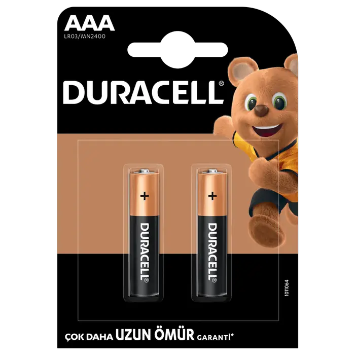 Duracell AAA İnce Pil 2`li Duracell AAA İnce Pil 2`li