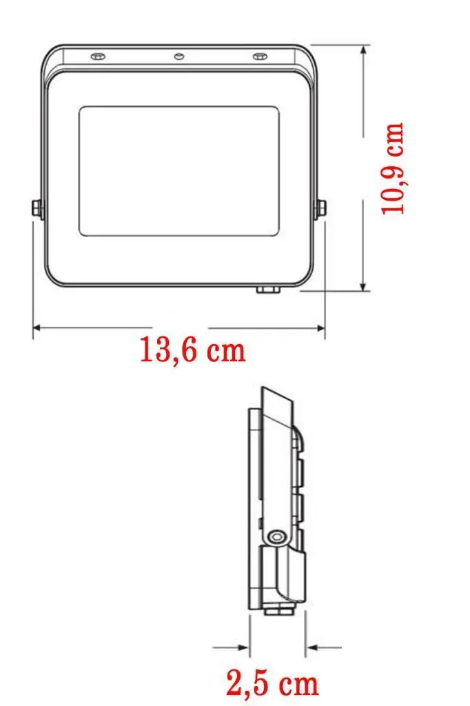 Osram Ledvance 20W Led Projektör Beyaz Işık 6500K Antrasit Kasa Osram Ledvance 20W Led Projektör Beyaz Işık 6500K Antrasit Kasa