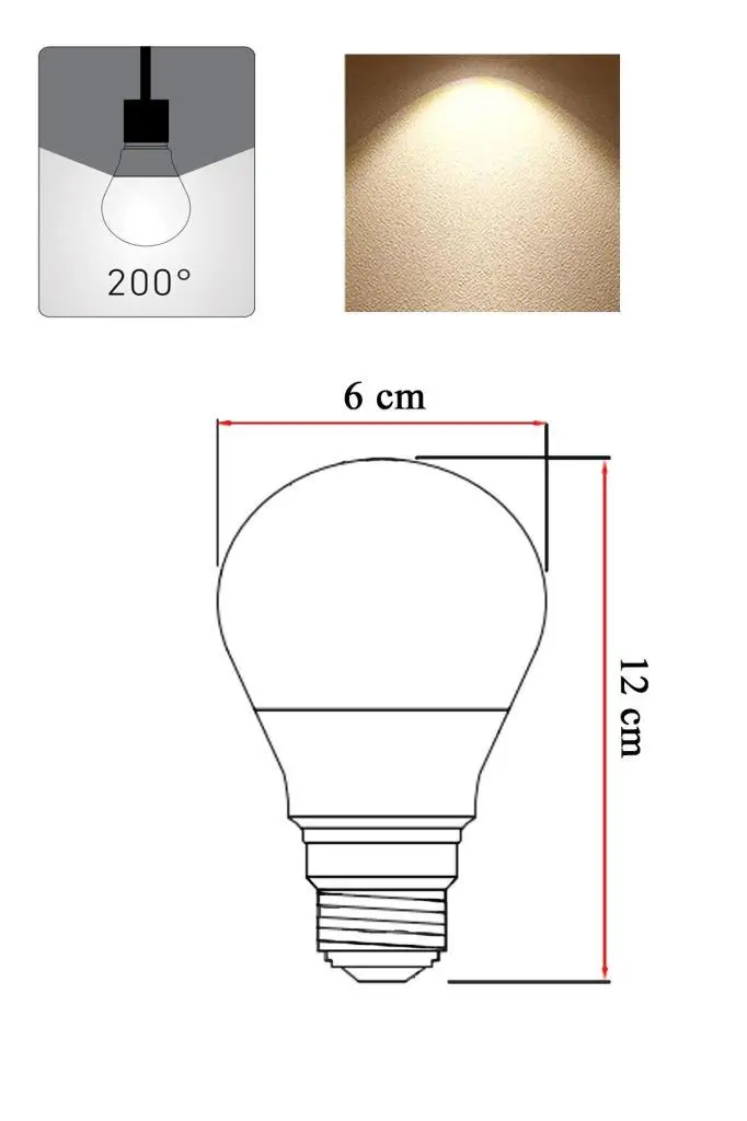 Panasonic 14W (100W) Led Ampul 3 Adet - Sarı Işık E27 Led Lamba Panasonic 14W (100W) Led Ampul 3 Adet - Sarı Işık E27 Led Lamba