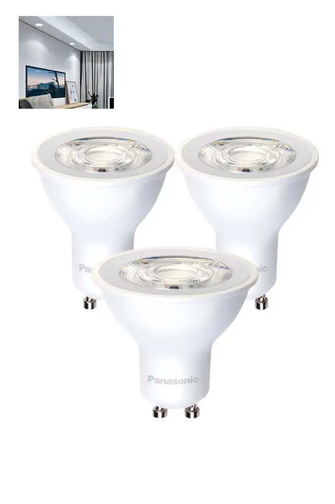 Panasonic 4W (50W) Led Spot Ampul Beyaz 6500K - 3 Adet Avize Çanak Lamba Panasonic 4W (50W) Led Spot Ampul Beyaz 6500K - 3 Adet Avize Çanak Lamba