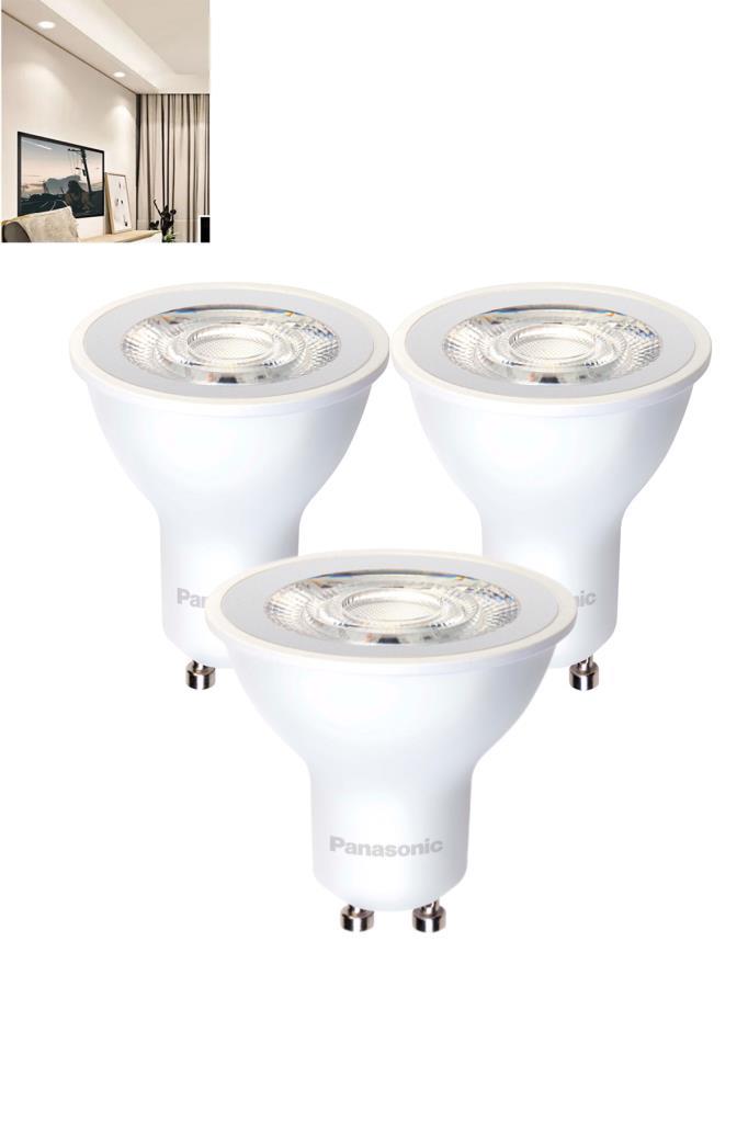 Panasonic 4W (50W) Led Spot Ampul Gün Işığı 4000K - 3 Adet Çanak Lamba - Avize Ampulu Panasonic 4W (50W) Led Spot Ampul Gün Işığı 4000K - 3 Adet Çanak Lamba - Avize Ampulu