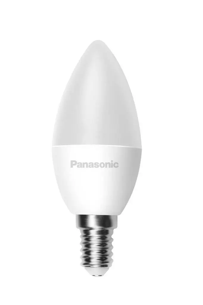 Panasonic 6,5W (50W) Led Mum Ampul Gün Işığı 4000K - E14 Duy Avize Lambası Panasonic 6,5W (50W) Led Mum Ampul Gün Işığı 4000K - E14 Duy Avize Lambası
