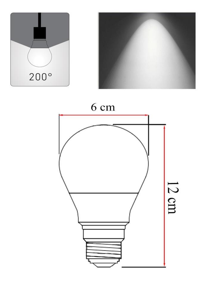 Panosonic 14W (100W) Led Ampul 6500K Beyaz - 3 Adet Panosonic 14W (100W) Led Ampul 6500K Beyaz - 3 Adet