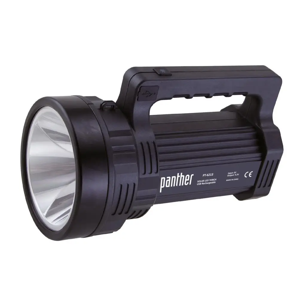 PANTHER PT-6213 USB ŞARJLI SOLAR EL FENERİ PANTHER PT-6213 USB ŞARJLI SOLAR EL FENERİ