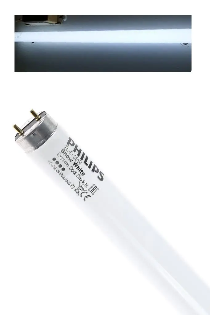 Philips 36 Watt T8 Floresan Lamba Snow White 25 Adet Philips 36 Watt T8 Floresan Lamba Snow White 25 Adet