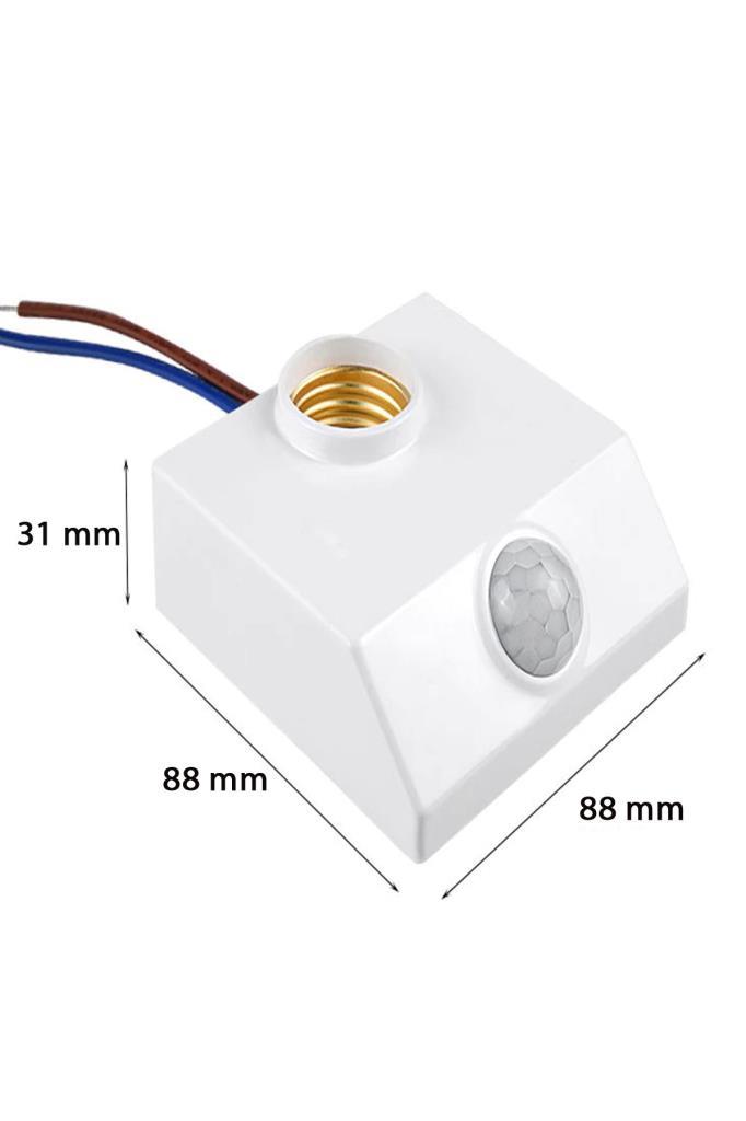 Şahnet 9W (60W) Sensörlü Led Ampul Beyaz E27 Şahnet 9W (60W) Sensörlü Led Ampul Beyaz E27