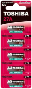 Toshiba 27A Bp Alkalin Pil 5`li Toshiba 27A Bp Alkalin Pil 5`li
